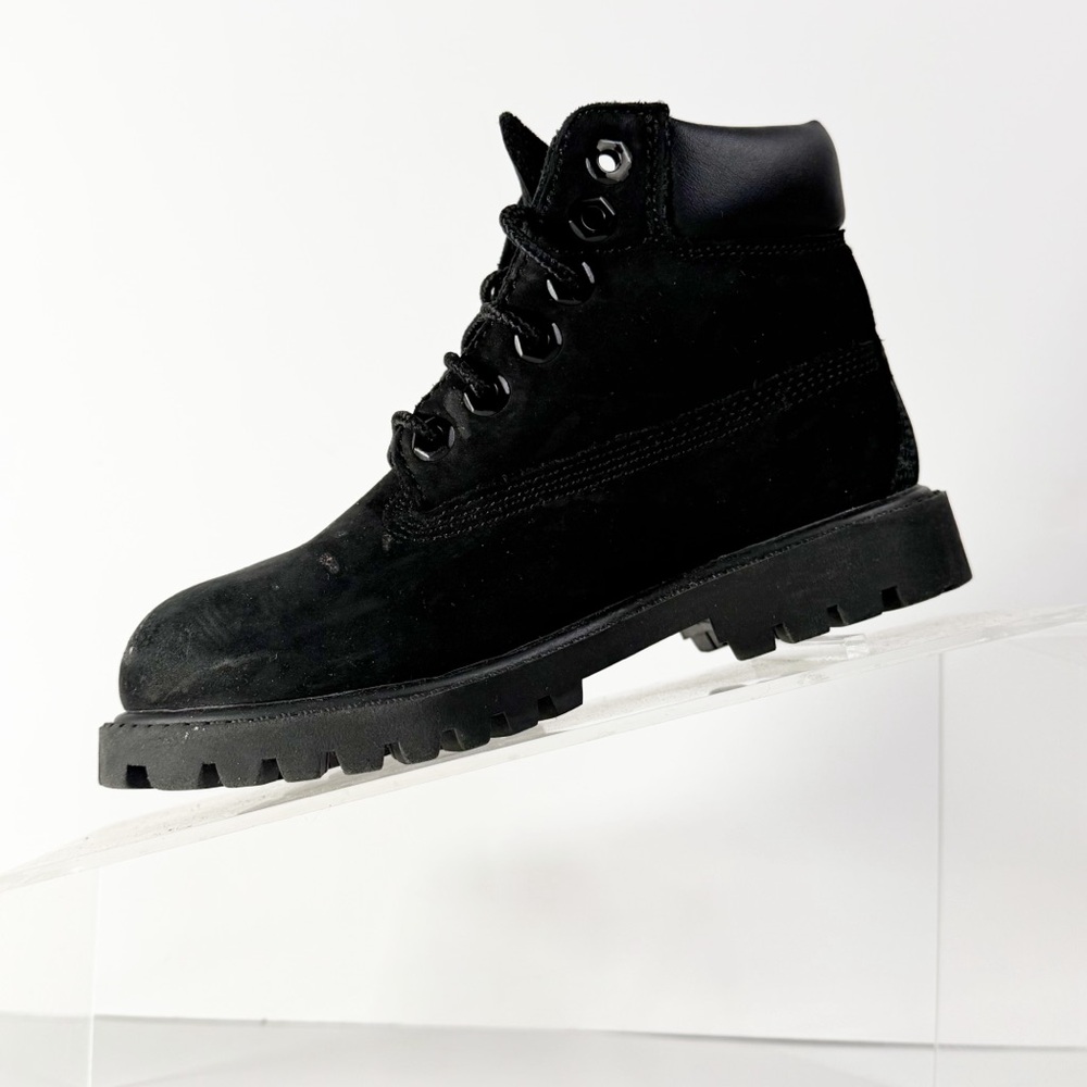 Timberland Black 6 Inch Premium Boots‎ Size 11 - Picture 8 of 8